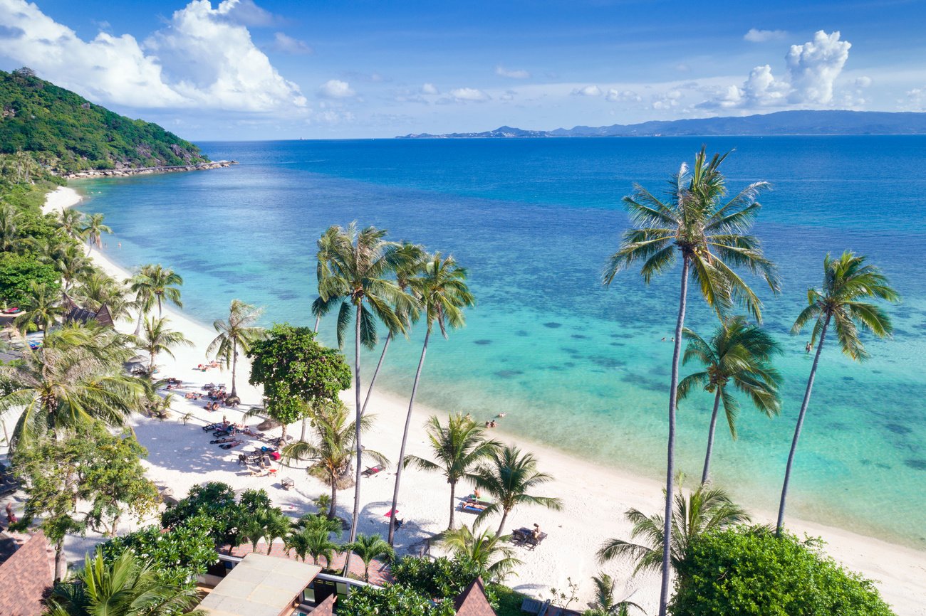 Beautiful Leela Beach, Koh Phangan, Thailand